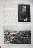 1905 PHOTOGRAPH LUKE FILDES VIEW TOWN PRAGUE BRIDGE