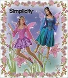 51IdOoxo8PL. SL160  Simplicity Halloween Costume Pattern 2857 Misses Fairies in Sizes 6 12