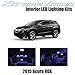 XtremeVision Acura RDX 2015+ (12 Pieces) Blue Premium Interior LED Kit Package + Installation Tool