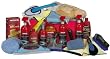 Eurow Complete Car Care Kit with Red Wash Bucket (24 Pieces)