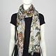 Chintz Silk Scarf (Grey Blue)||RF10F