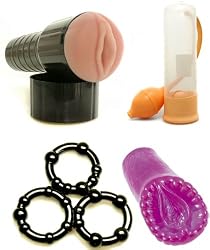 Love Clone Power Stroker Fleshpot Male Masturbator Adult Sex Toy Kit