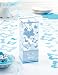 Set of 6 Butterfly Centerpieces, Blue