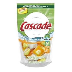Cascade ActionPacs Dishwasher Detergent, Citrus Scent, 32-Count Bag (Pack of 5)