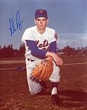 Nolan Ryan Autographed/Hand Signed New York Mets Basebal 8x10 Photo