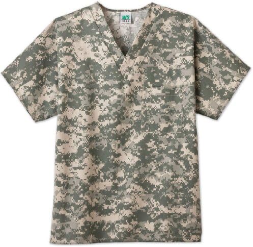WS Gear 14367 Adult's Everyday Top Camouflage Medium