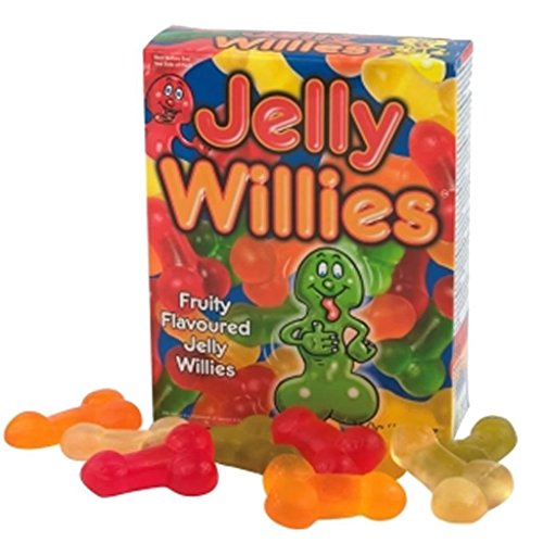 Jelly Willies, Scherzartikel - Weingummi Willies 150 g
