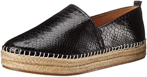 Steve Madden Women's Pacificc Boat Shoe, Black Snake, 7.5 M US