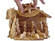 Olive Wood Silent Night Musical Nativity