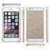 iPhone 6 Case, E-TRENDS® Glamorous Glitter Hard Case Cover for iPhone 6 (4.7 inch) Sparkle and Bling- Retail Packaging (Gold)