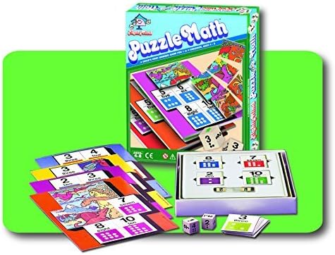 Mighty Mind Puzzle Math Ages 4-8 (1- 4 children) (#40500) by Leisure Learning