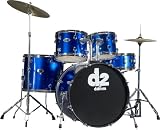 ddrum D2 PB 5 Piece drum kit, Police Blue