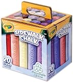 Sidewalk Chalk 20 Sticks