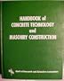 Handbook of Concrete Technology and Masonry Construction