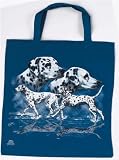 Dalmatiner Tasche - Christina Bötzel - Einkaufstasche Tragetasche Stoffbeutel Beutel Bag Hund Hunde Dalmatien Geschenk Geburtstag T-Shirt