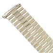 Watch Band Expansion Metal Stretch Silver Color fits 16mm to 21mm