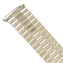 Watch Band Expansion Metal Stretch Silver Color fits 16mm to 21mm