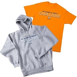 Virginia Cavaliers Sweatshirt and T-Shirt Combo