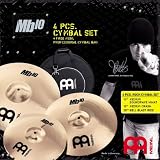 Meinl Mb10 Heavy Cymbal Set - 14 Inch Hi Hats, 18 Inch Crash, 22 Inch Ride - B000UFOTF2