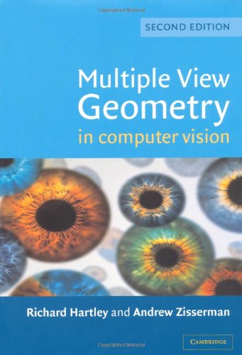 Multiple View Geometry in Computer Vision, 2nd ed., c2003 (Image from Amazon)