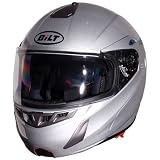 BILT Solar Modular Motorcycle Helmet – SM, Silver