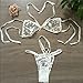 Photno Underwear, Women Lingerie Corset Lace Push Up Vest Top Bra+Pants Set Underwear Suit (L) White