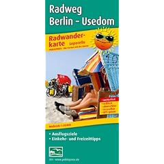 Radwanderkarte Leporello Radweg Berlin - Usedom: Mit Ausflugszielen, Einkehr- & Freizeittipps, wetterfest, reissfest, abwischbar, GPS-genau. 1:50000: ... reissfest, abwischbar, recycelbar GPS-genau