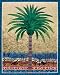 Nilotic Palm Art Poster Print by Ron Yrabedra, 16x20