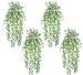 FOUR 31" Artificial Mini Bamboo Grass Hanging Bushes