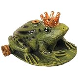 RASENSPRENGER FROSCHKÖNIG MIT KRONE RASENSPRINKLER
