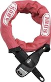 Abus Locks 680 Key Catena Chain Lock, Coral