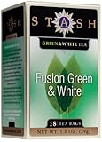 IMAGE OF Stash Premium Fusion Green & White Tea, Tea Bags, 18-Count Boxes (Pack of 6)