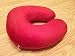 Memory Foam U Shaped Neck Pillow Travel Pillow Red