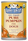 Nummy Tum Tum Pure Pumpkin For Dogs, 15-Ounce Cans (Pack of 12)