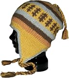Authentic Soul Casual Sport Wool knit Beanie Earflap Sherpa Hat