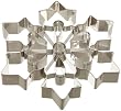 Ateco Large Stainless Steel Snowflake Cutter 8 Inch