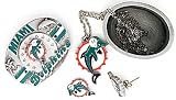 Miami Dolphins Four-in-One Jewelry Box