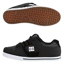 DC Pure Slim Black Kids Skate Shoes - 301970-BLK