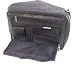Black Soft Nappa Leather Laptop Briefcase /w Organizer