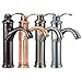 FREUER Pompa Collection: Tall Bathroom Sink Faucet, Oil Rubbed Bronze