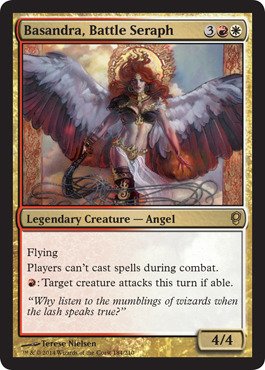 Magic: the Gathering - Basandra, Battle Seraph - Conspiracy