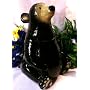 Silhouette Black Bear Cookie Jar