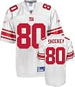 Jeremy Shockey White Reebok NFL Premier New York Giants Jersey