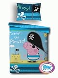 Peppa Pig George Pirate Junior Duvet Cover Set, Cot Bed