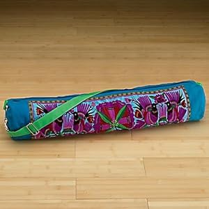Embroidered Yoga Mat Bag - NO TWO ARE ALIKE