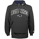 Montana State Bobcats Charcoal Kangaroo II Pullover Hoody Sweatshirt