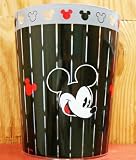 Disney Mickey Mouse Wastebasket Bath Trash Can