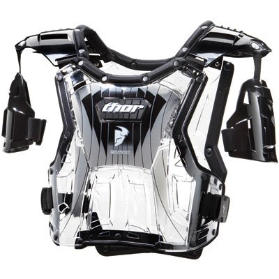 2012 Thor Youth Quadrant Protector Clear Black