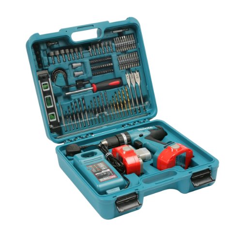 MAKITA 8391DWPE-TK 18V Combi Drill With 2x 1.3Ah Ni-Cad Batteries (+101 Pieces Set)