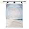 Footprints in the Sand Wall Hanging - 26x36"